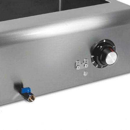 Bain-marie de table à eau 1 cuve GN1/1 ou 2 cuves GN1/2 1000 W - Hr Fainca - BM600
