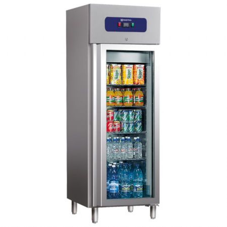 Armoire à Boissons réfrigérée 400 litres positive avec porte en verre - Virtus - BMA0013/FG