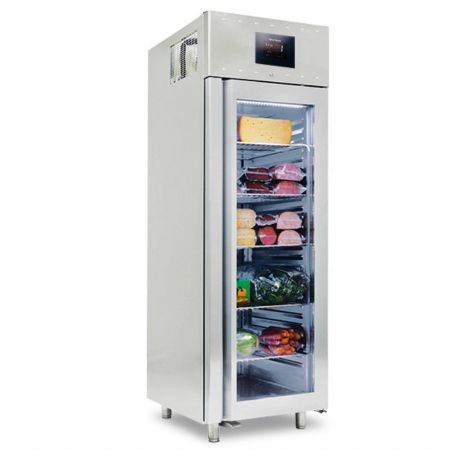Armoire réfrigérée 700 litres 2 portes vitrées positive - Virtus - BMA0022/FN