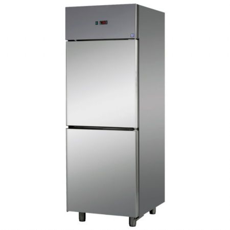 Armoire réfrigérateur positive professionnelle 600 litres avec 2 portes pleines tropicalisée - Virtus - BMA0023/T