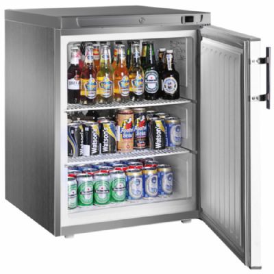 Réfrigérateur bar inox 1 porte pleine - avec plage de température 0°/+8°C et capacité 200 L Réfrigérateur bar inox 1 porte pleine - avec plage de température 0°/+8°C et capacité 200 L