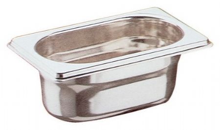 Bac gastronorme 1/9 en acier inoxydable 1 litre - Sofraca - BMBAC09