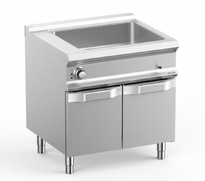 Bain marie lectrique sur armoire 1 cuve GN2/1 - profondeur 700mm