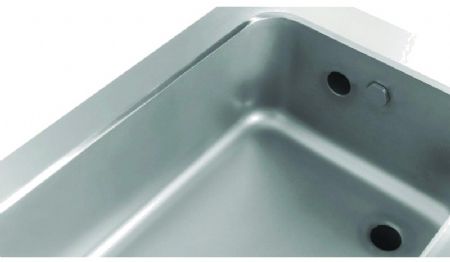 Bain marie électrique professionnel sur placard avec porte 3 kW - 400x930x880 mm