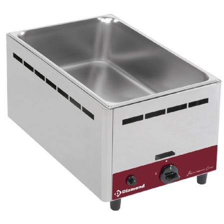 Bains Marie gaz de table GN 1/1 - 150 mm - Diamond Promo - BMG-1/1