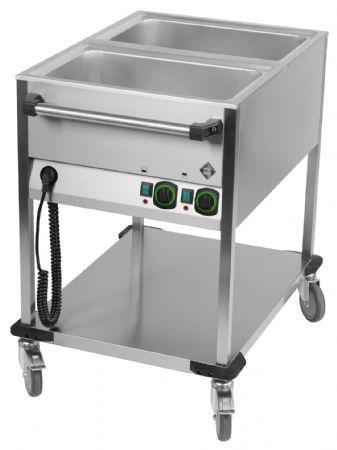 Bains Marie monophasé 2 cuves - RM Gastro - BMPK 2120