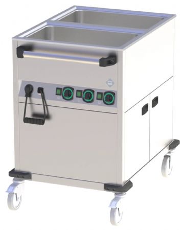 Bains Marie monophasé 2 cuves - RM Gastro - BMPK 2120 CSH Bains Marie monophasé 2 cuves - RM Gastro - BMPK 2120 CSH