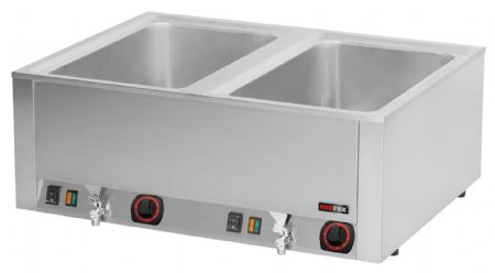 Bains Marie 2 cuves - Redfox - BMV 2120 Bains Marie 2 cuves - Redfox - BMV 2120
