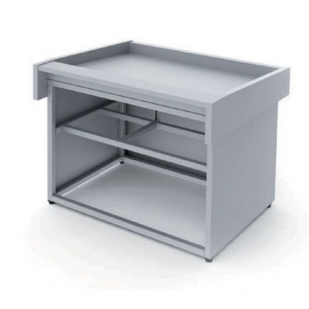 Vitrine étal à poissons neutre 2700 mm - Coreco - BNP-270
