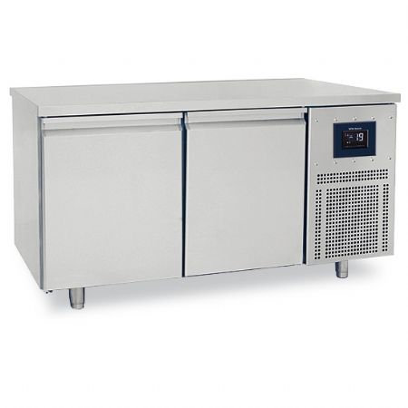 Table négative 2 portes pleines 600x400 mm plan inox - WiFi - Virtus - BNZ0004/FNPI
