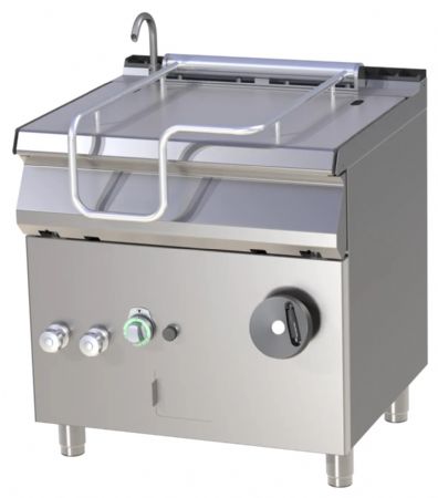 Sauteuse basculante à gaz 50 L - RM Gastro - BR 780 G/N