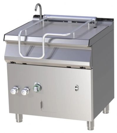 Sauteuse verre à gaz 50 L Acier inoxydable AISI 304 - RM Gastro - BRM 780 G