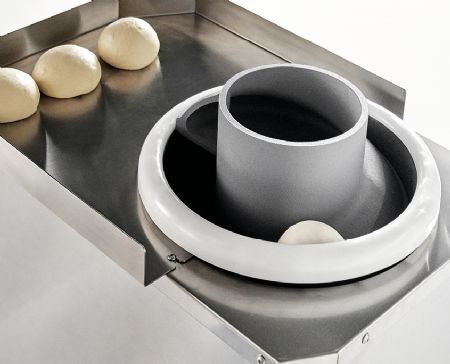 Bouleuse à pâte automatique 20-900 g 900-1000 pâtons/h - Cuppone - BRN800