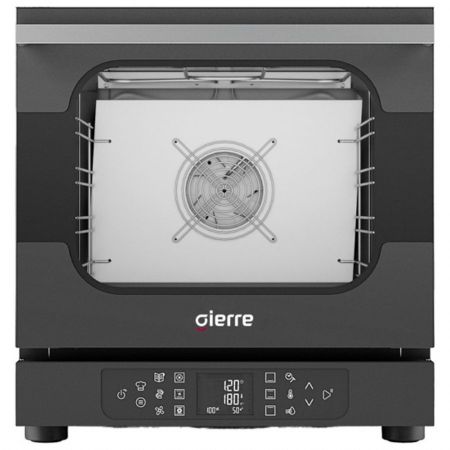 Four mixte professionnel à convection électrique digital humidificateur, 4x 432x342 mm - Virtus - BRV0443SDA