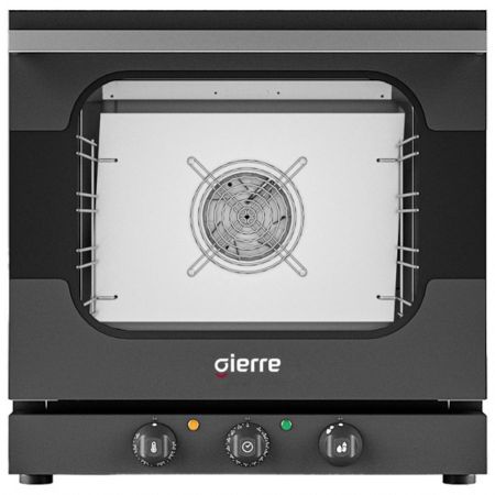 Four mixte professionnel à convection électrique mécanique humidificateur, 4 niveaux 432x342 mm, Électrique - Virtus - BRV0443SFAU