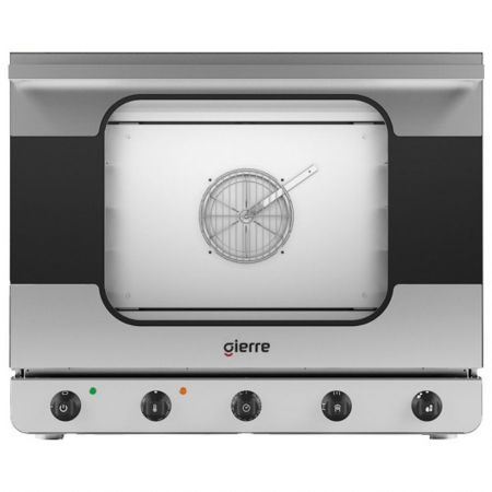 Four mixte professionnel mécanique multifonction humidificateur, 4 niveaux 600x400 mm, Triphasé - Virtus - BS0464ECRU