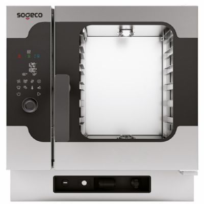 Four mixte électrique à injection de vapeur commande digitale - avec 6x GN 2/3 Four mixte électrique à injection de vapeur commande digitale - avec 6x GN 2/3