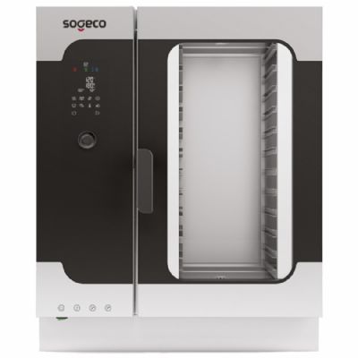 Four mixte électrique à injection vapeur digital avec 10 niveaux 600x400 mm Four mixte électrique à injection vapeur digital avec 10 niveaux 600x400 mm