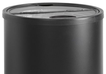 Refroidisseur de boissons 2 couvercles acryliques 54 L classe B 456 x 456 x 832 mm - Tefcold - BTA54-B1