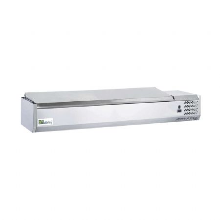 Saladette à Poser 4 bacs positive couvercle inox - Afi-Collin-Lucy - C140C Saladette à Poser 4 bacs positive couvercle inox - Afi-Collin-Lucy - C140C