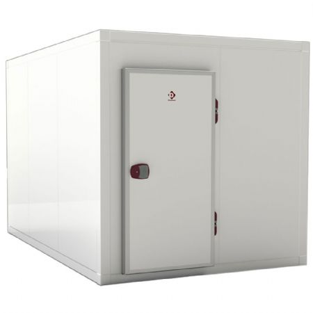 Chambre combi ISO 100 Dimensions internes 2230 x 2230 x 1230 xh 2230 mm - volume 10,09 + 6,12 m