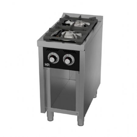 Cuisinière 2 feux gaz 15300 kW sur placard - Hr Fainca - C2F750E