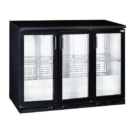 Arrière Bar 3 portes vitrées 341 L positif - Afi-Collin-Lucy - C3B.X