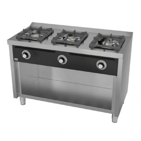 Fourneau profondeur 600 Gaz 3 brûleurs 16,5 kW sur placard - Hr Fainca - C3F600E Fourneau profondeur 600 Gaz 3 brûleurs 16,5 kW sur placard - Hr Fainca - C3F600E