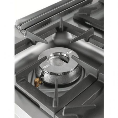 Cuisinière Gaz 4 brûleurs 30,6 kW à poser - Hr Fainca - C4F750HE
