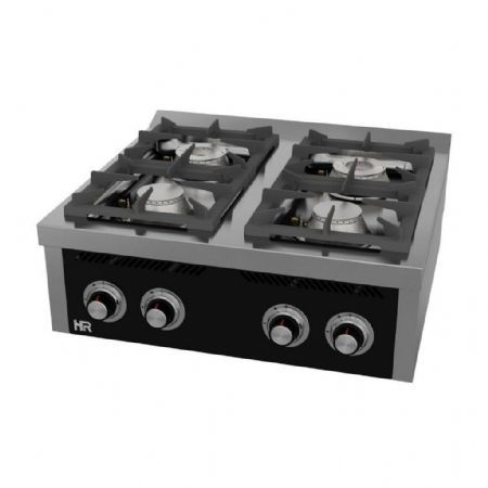 Cuisinière gaz à poser 6 brûleurs 45,9 kW - Hr Fainca - C4F750S