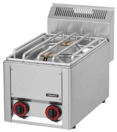 Fourneau profondeur 600 gaz à poser 2 feux L 33 2 x 4 500 W - Casselin - C6FOG2FL33