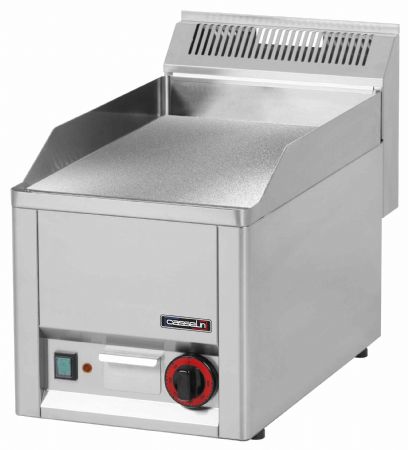 Plaque à snacker pro profondeur 600 Chrome Texturée 33 Monophasé - Casselin - C6PASCT33