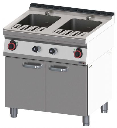 Cuiseur à pâte avec soubassement 2x23 litres 80 - Casselin - C7CAP23280S