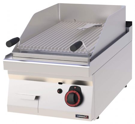 Grill pierre de lave profondeur 700 Gaz 40 - Casselin - C7GPL40
