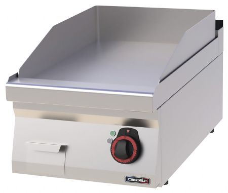 Plaque à snacker pro profondeur 700 Fonte Lisse 40 Triphasé - Casselin - C7PASFL40