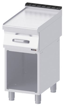 Éléments neutre ligne de cuisson 700 Plan de travail 1 tiroir 40 soubassement 400x700x900 mm - Casselin - C7PTN1T40S