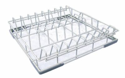 Casier à assiettes gris Casier à assiettes gris