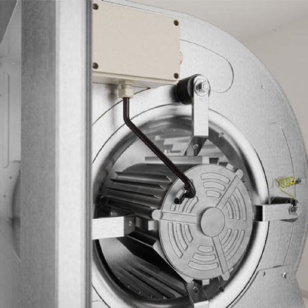 Ventilateur centrifuge avec caisson isolé Monophasé 0,42 kW 600x600x600 mm - Diamond - CA9/7/25