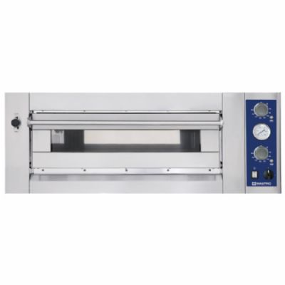 Four à pizza électrique 1 chambre commandes manuelles pour 4 pizzas diamètre 35 cm Four à pizza électrique 1 chambre commandes manuelles pour 4 pizzas diamètre 35 cm