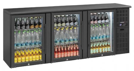 Arrière Bar 3 portes vitrées 485 L - Casselin - CAB3PV