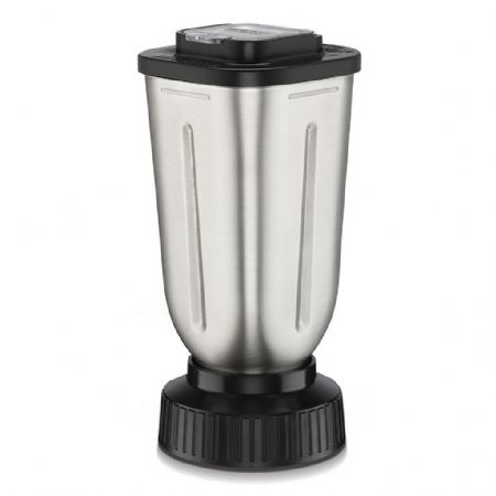 Accessoire - Récipient en acier inoxydable compatible Blender de bar - à interrupteurs à bascule - avec bol copolyester de 1 3L - Waring - CAC135