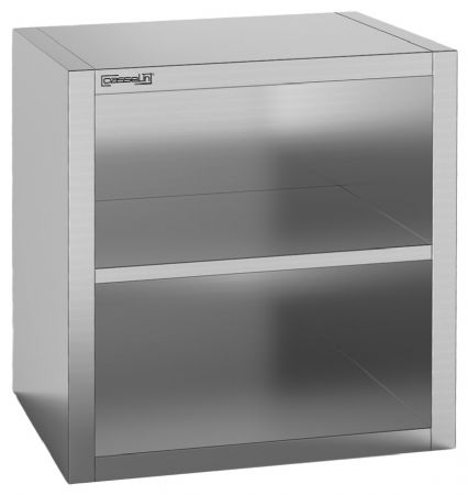 Placard mural Inox Armoire ouverte 1000 mm - Casselin - CAM100