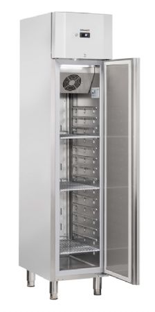 Armoire rfrigre -22/-18C inox avec 1 porte battante 235 litres