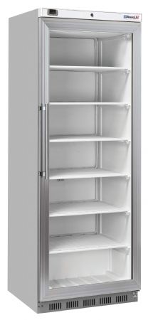 Armoire réfrigérée négative vitrée 400 L Inox - Casselin - CANV400L