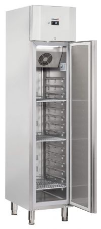 Armoire réfrigérateur positive professionnelle 235 L Inox 162 L - Casselin - CAP235L