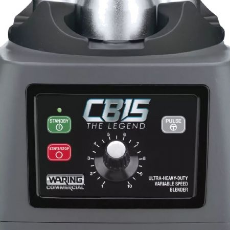 Blender de cuisine en inox à vitesse variable avec bol 2 L
