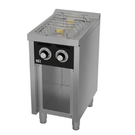 Fourneau profondeur 600 Gaz 2 brûleurs 9,5 kW à poser - Hr Fainca - CB2F600E