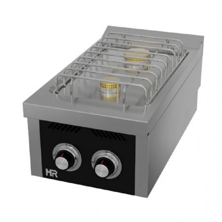 Cuisinière gaz à poser 2 brûleurs 9,5 kW - Hr Fainca - CB2F750S