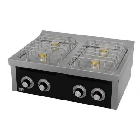 Cuisinière gaz à poser 4 brûleurs 19 kW - Hr Fainca - CB4F750S