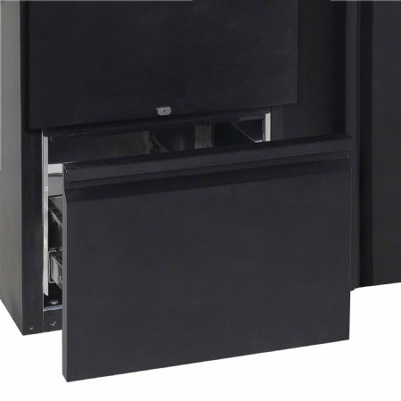 Arrière bar positif 3 portes pleines à fermeture automatique - Tefcold - CBC310